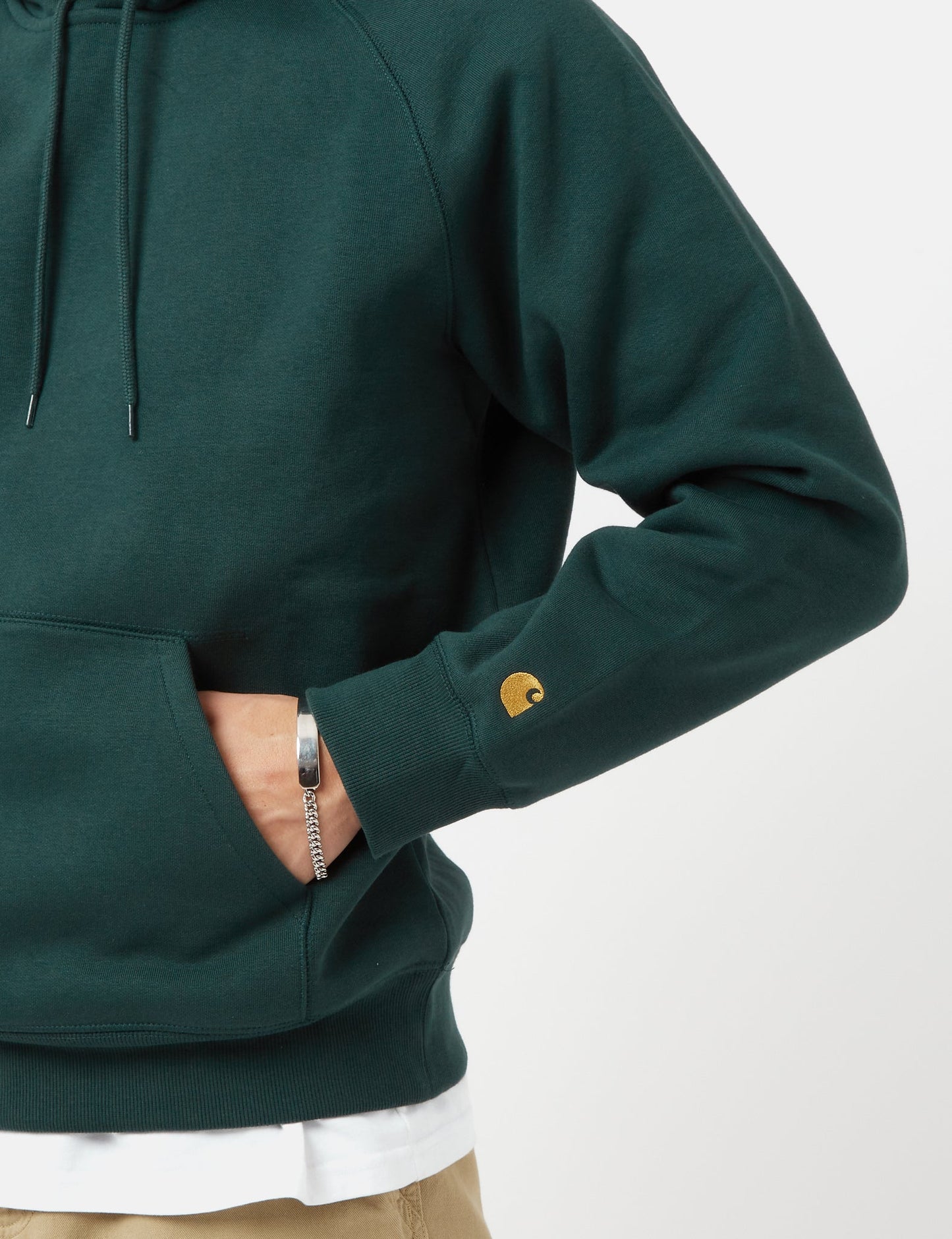 Kapuzenpullover Chase - Juniper Green
