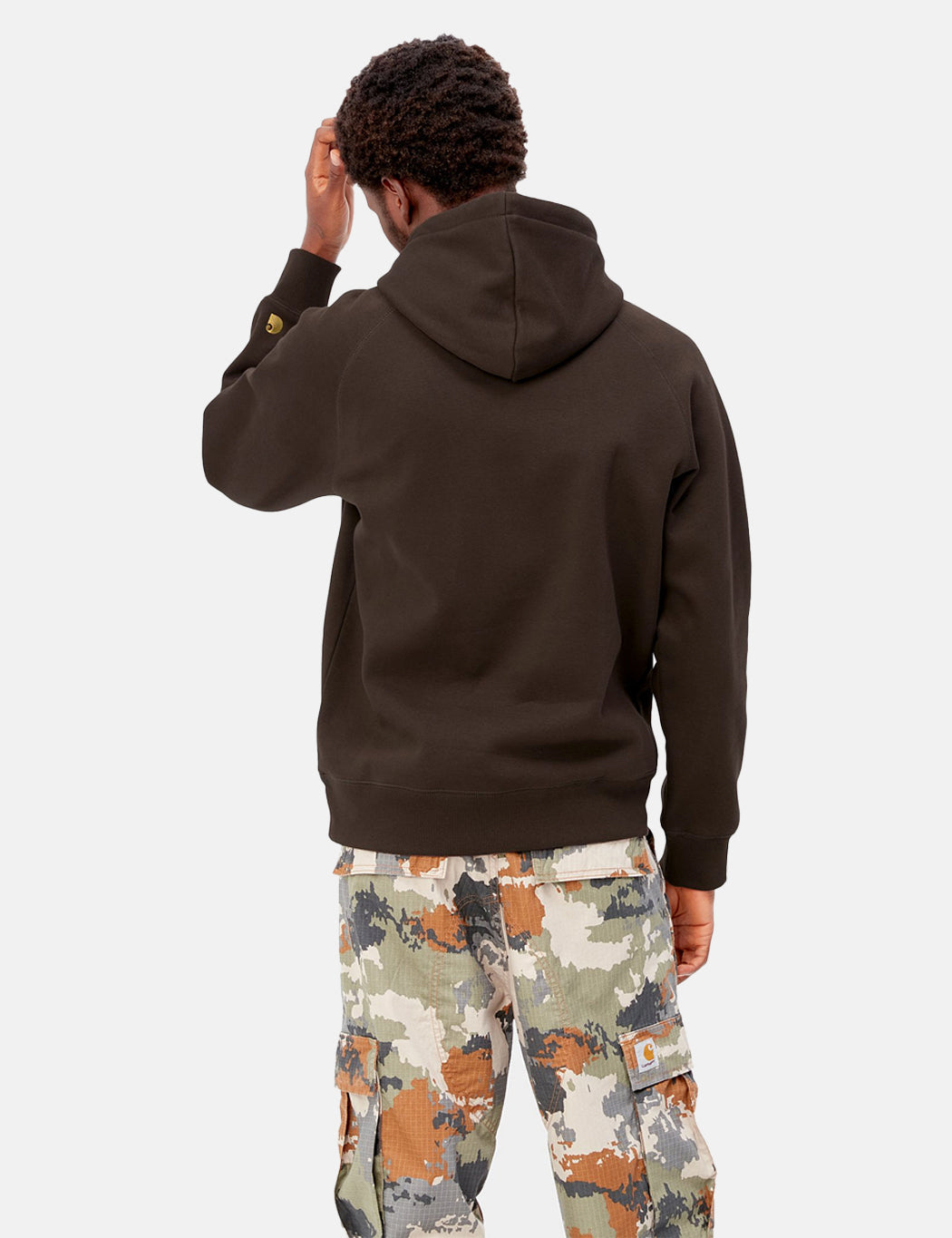 Kapuzenpullover Chase – Dunkles Umbra-Braun