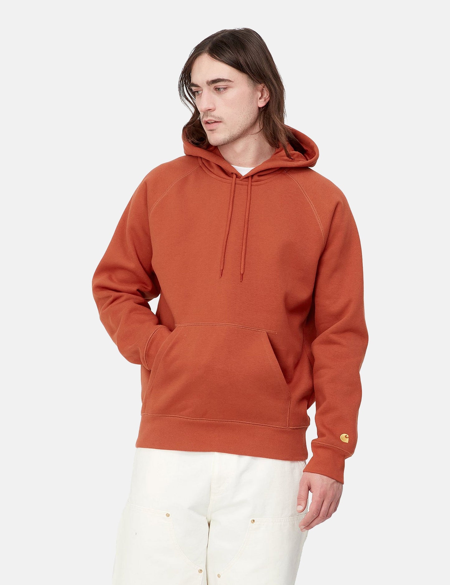 Chase Kapuzenpullover – Phönix Rot/Gold