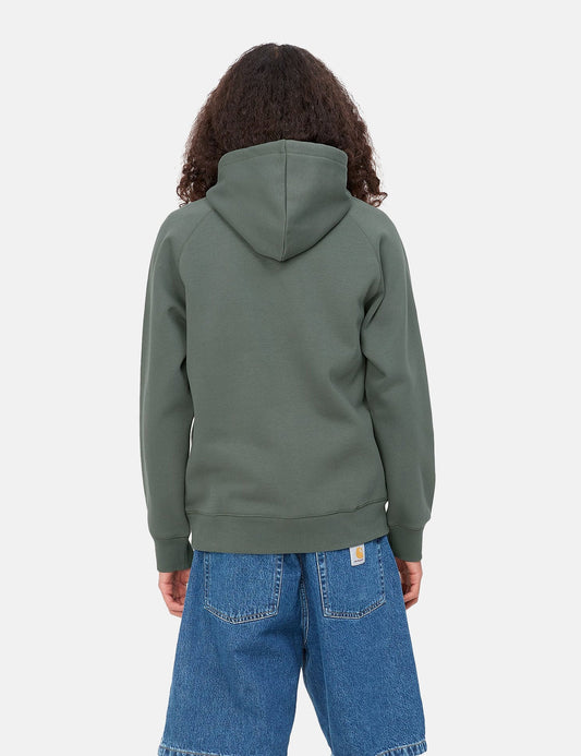 Kapuzenpullover Chase - Jura Green/Gold