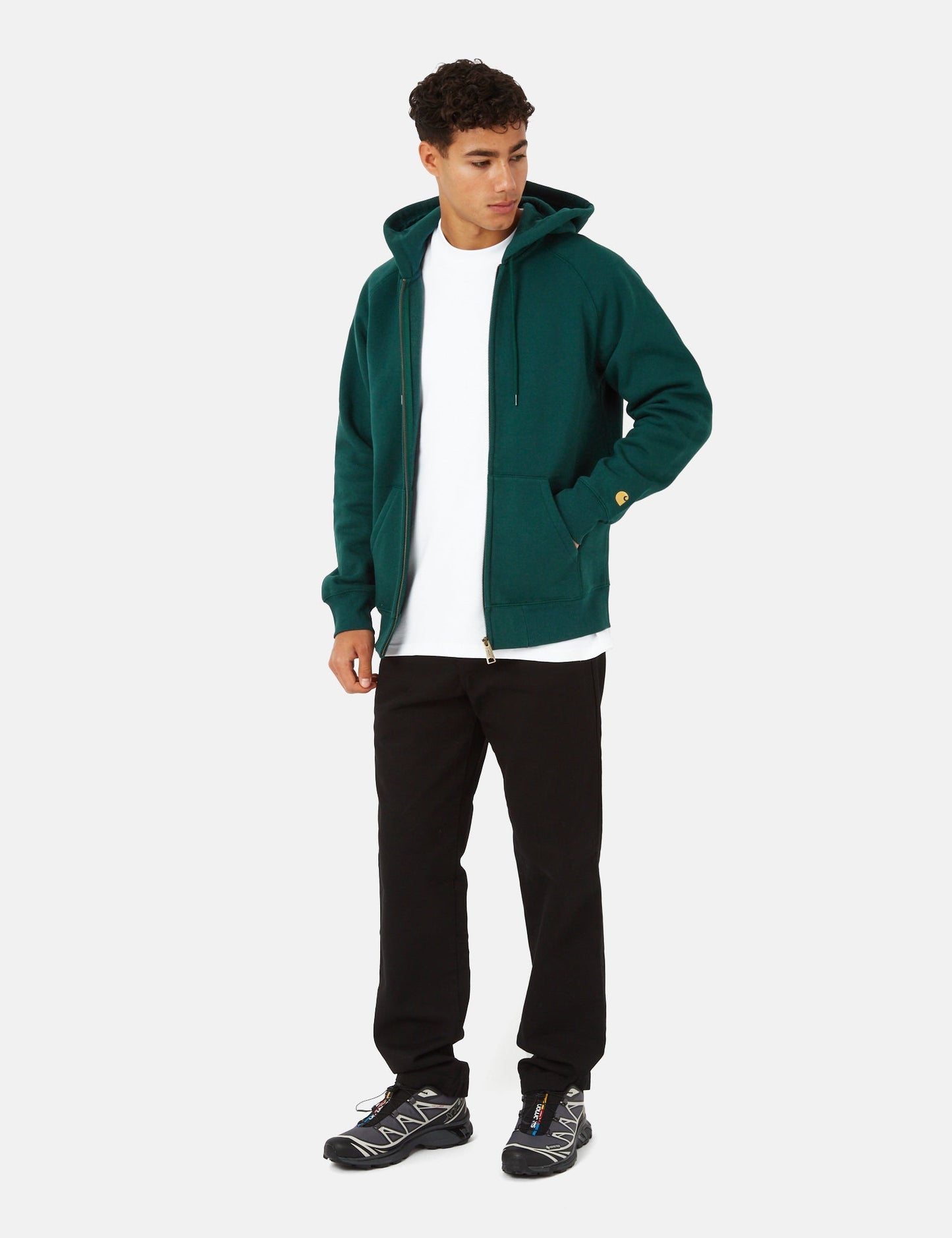 Veste à capuche Chase - Vert botanique