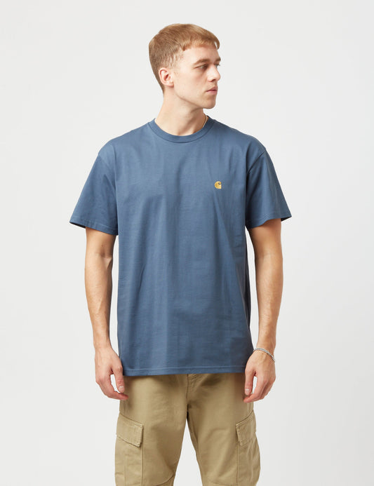 Chase T-Shirt – Sturmblau