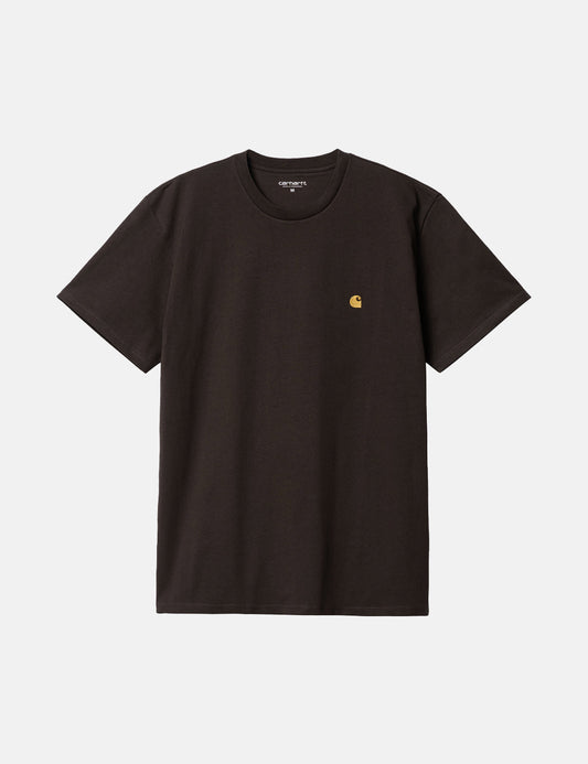 Chase T-Shirt – Dunkel Umbra Braun