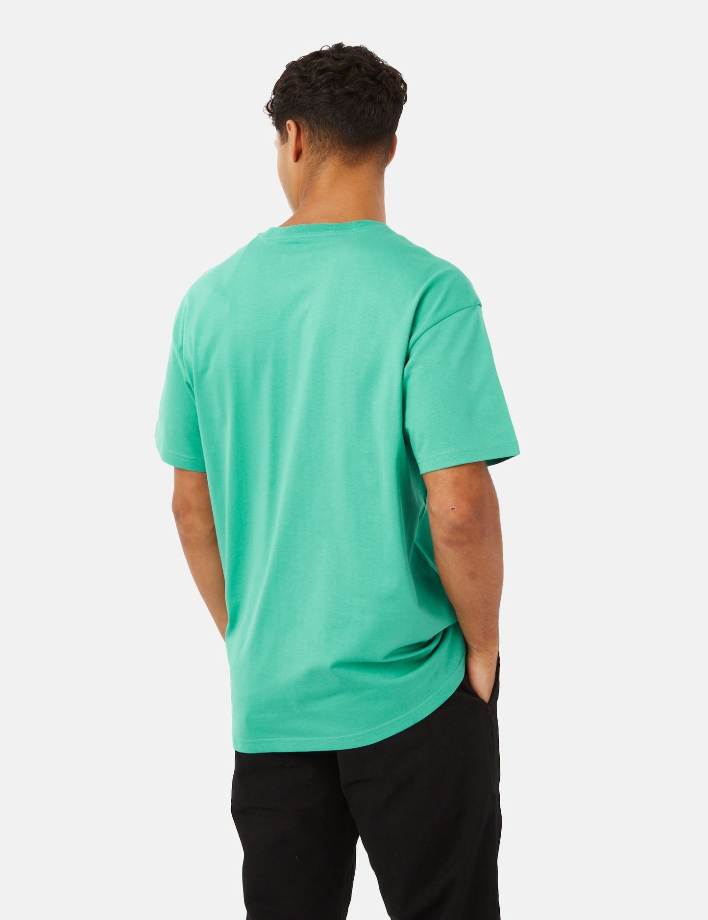 T-shirt Chase (ample) - Vert sarcelle