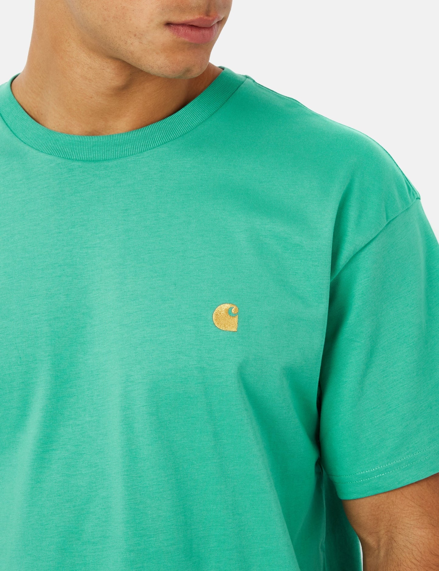 T-shirt Chase (ample) - Vert sarcelle