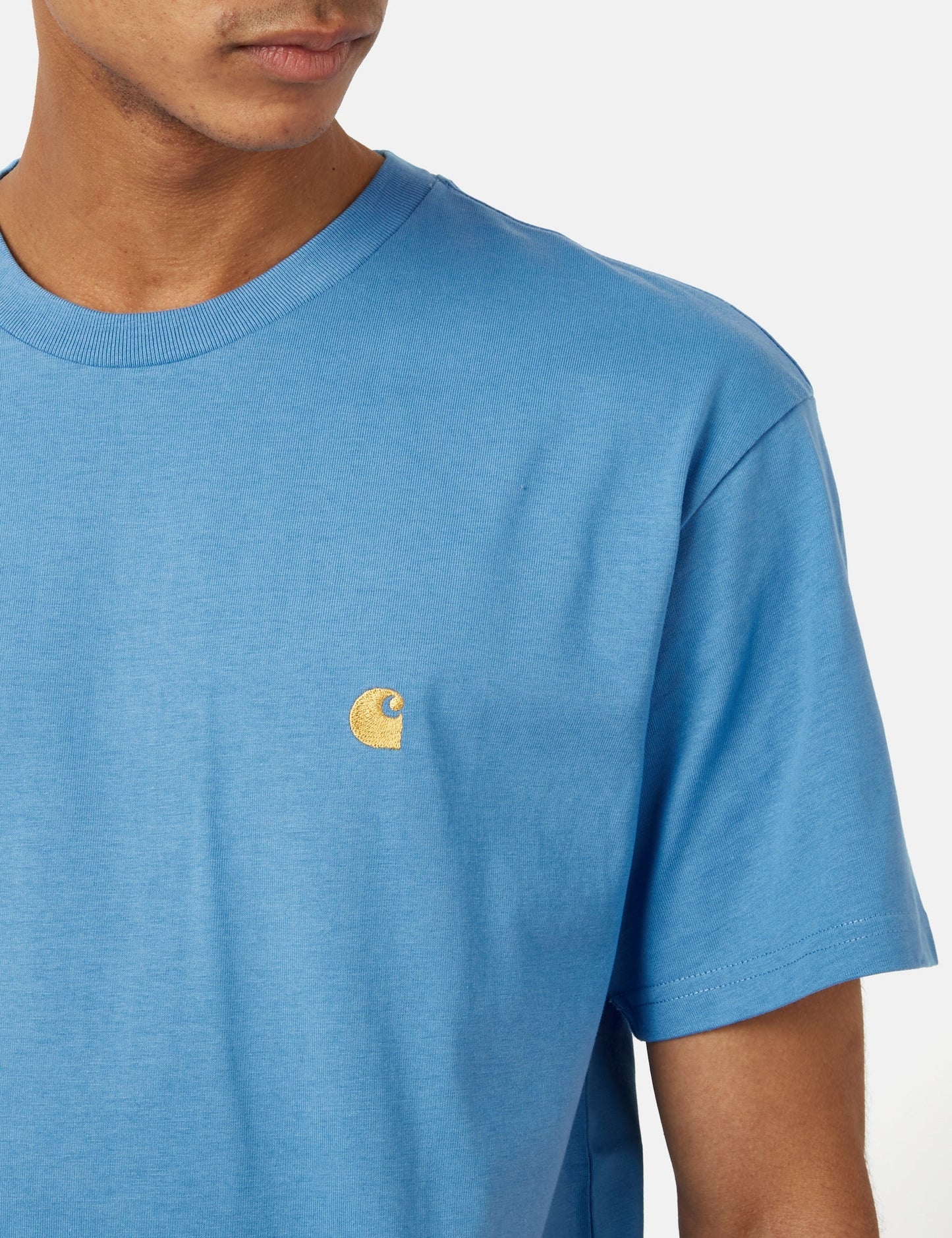 T-shirt Chase (ample) - Bleu Piscine
