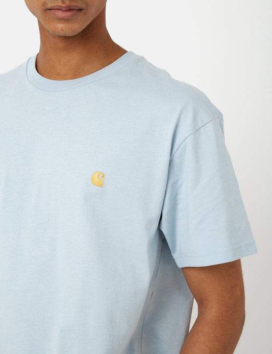 Chase T-Shirt (Loose) – Icarusblau