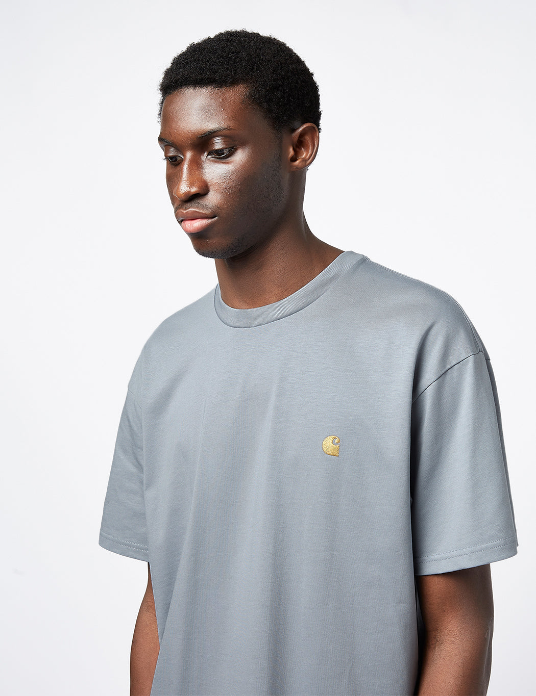 Chase T-Shirt (Loose) – Spiegelgrau
