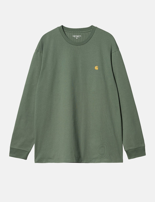 T-shirt manches longues Chase - Vert Canard