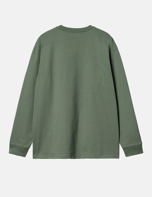 T-shirt manches longues Chase - Vert Canard