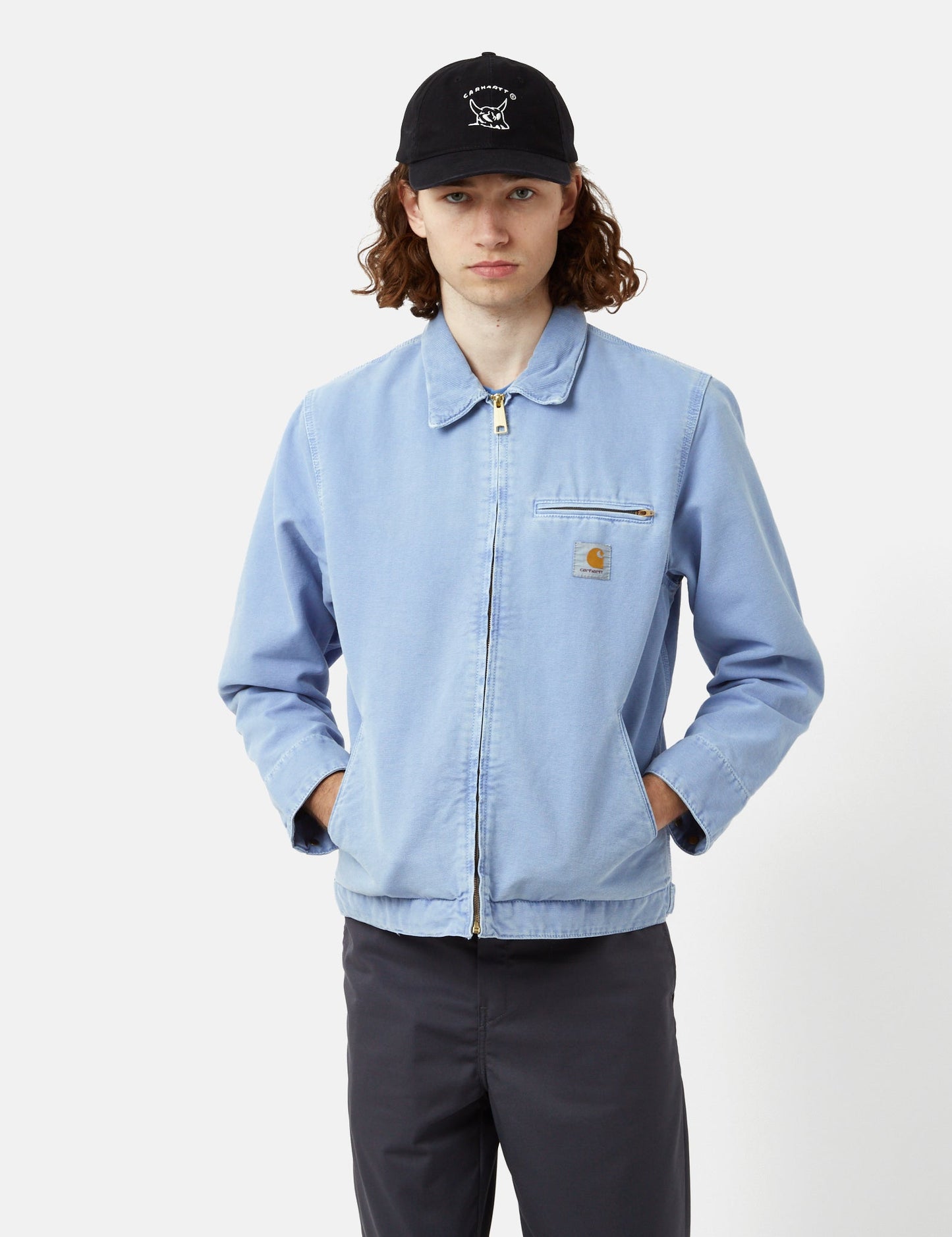 Detroit Jacket (Bio) - Piscine Blue