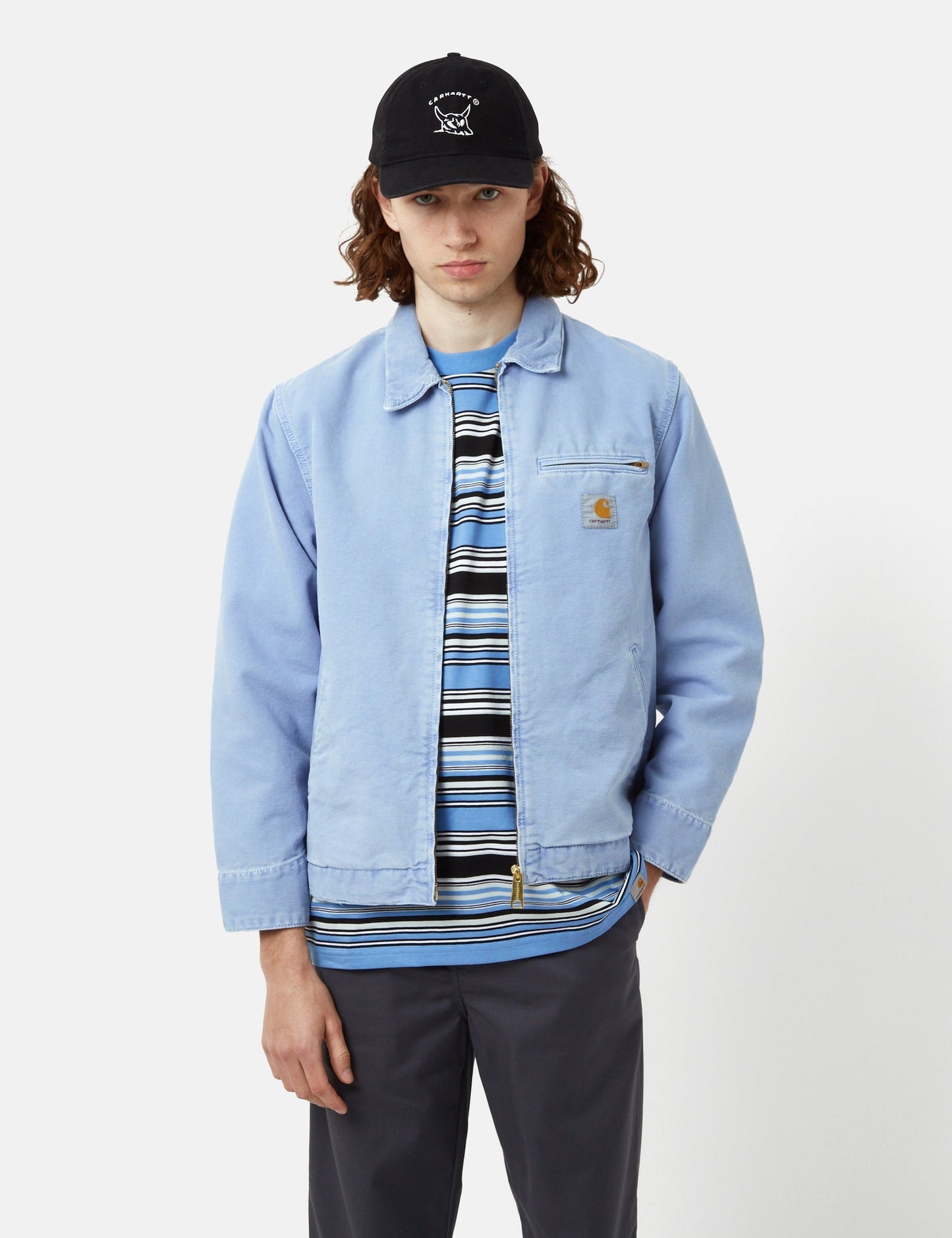 Detroit Jacket (Bio) - Piscine Blue
