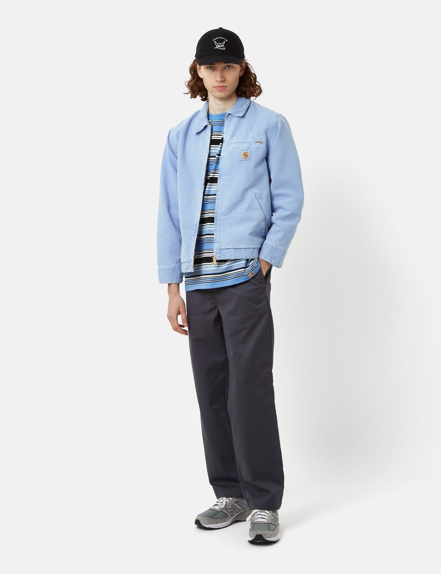 Detroit Jacket (Bio) - Piscine Blue