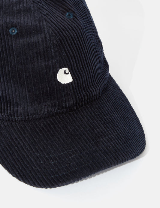 Casquette Harlem – Bleu marine foncé/Wax