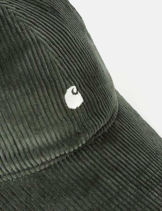 Casquette Harlem - Vert buis/Cire