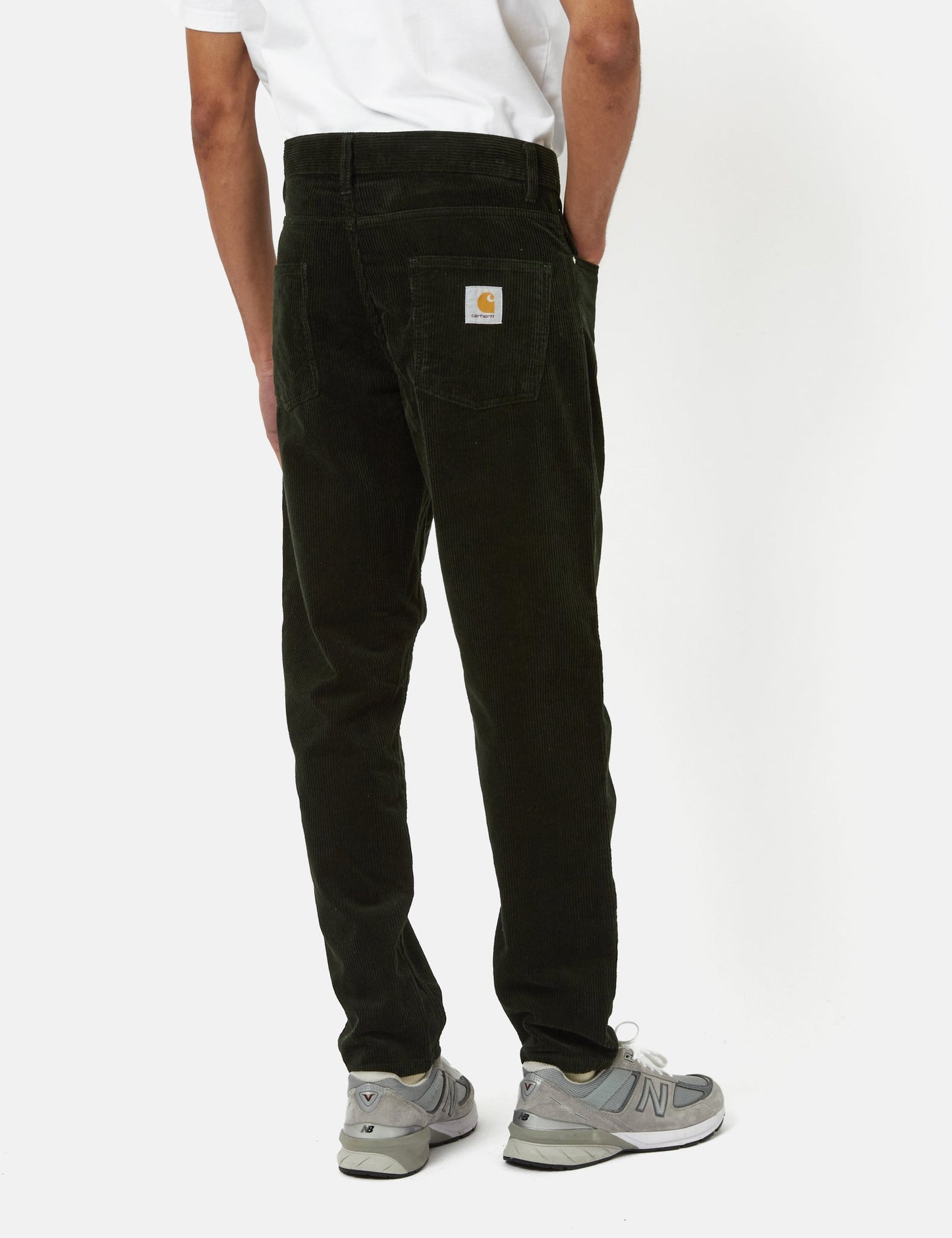 Newel Cordhose (Relaxed) - Dark Cedar Green