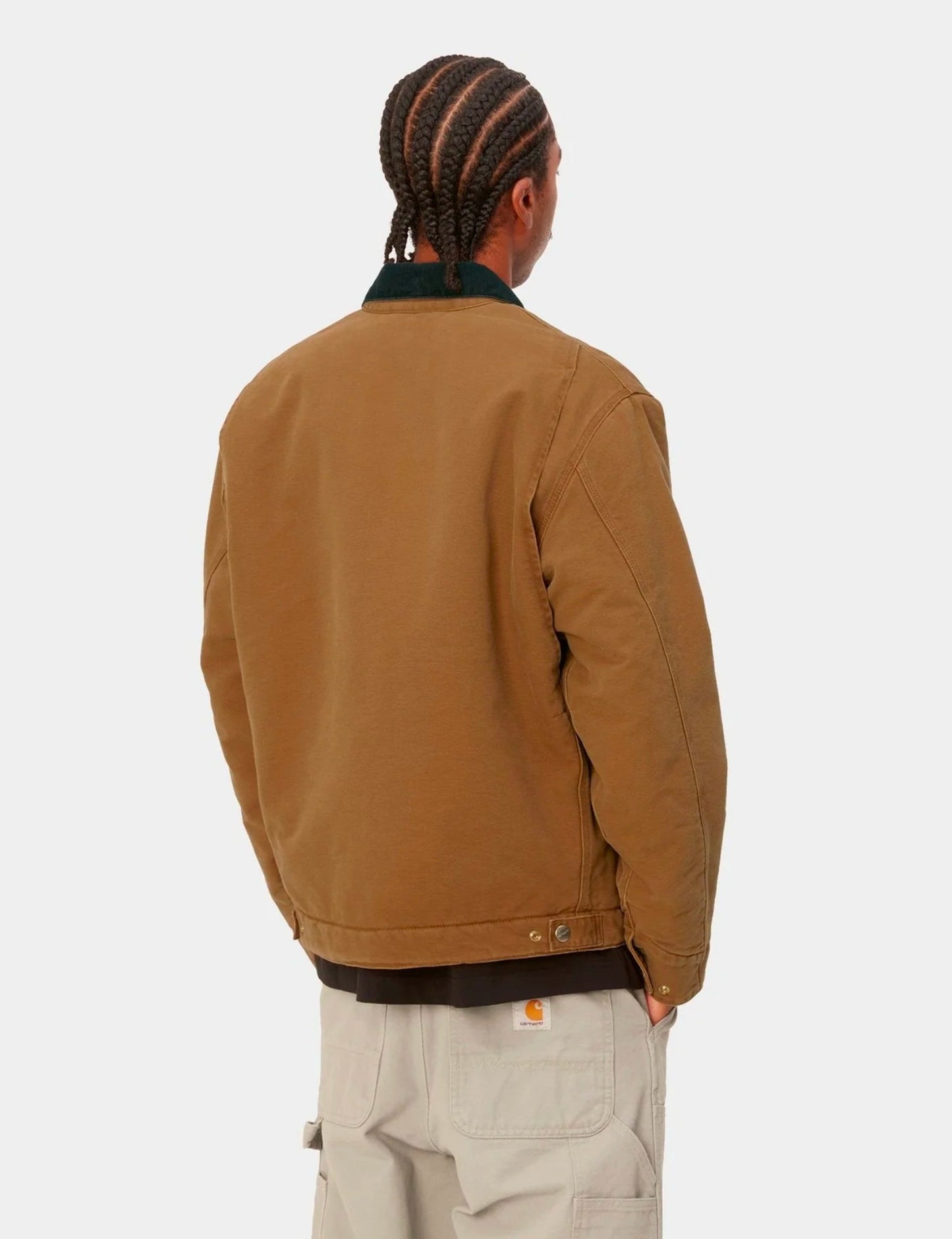 OG Detroit Jacket (Organic Aged Canvas) - Dusty Hamilton Brown