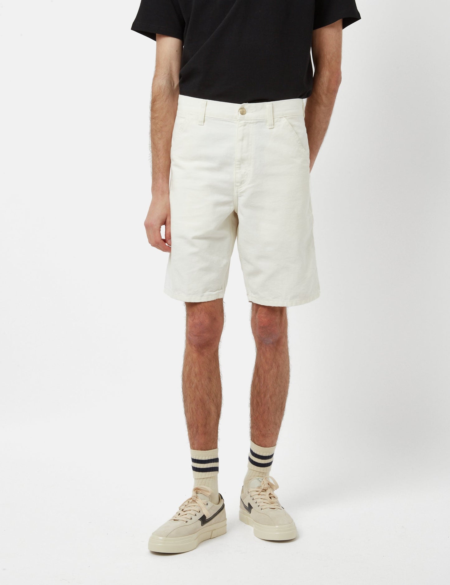 Single Knee Shorts (Bio) – Wax Stone Washed