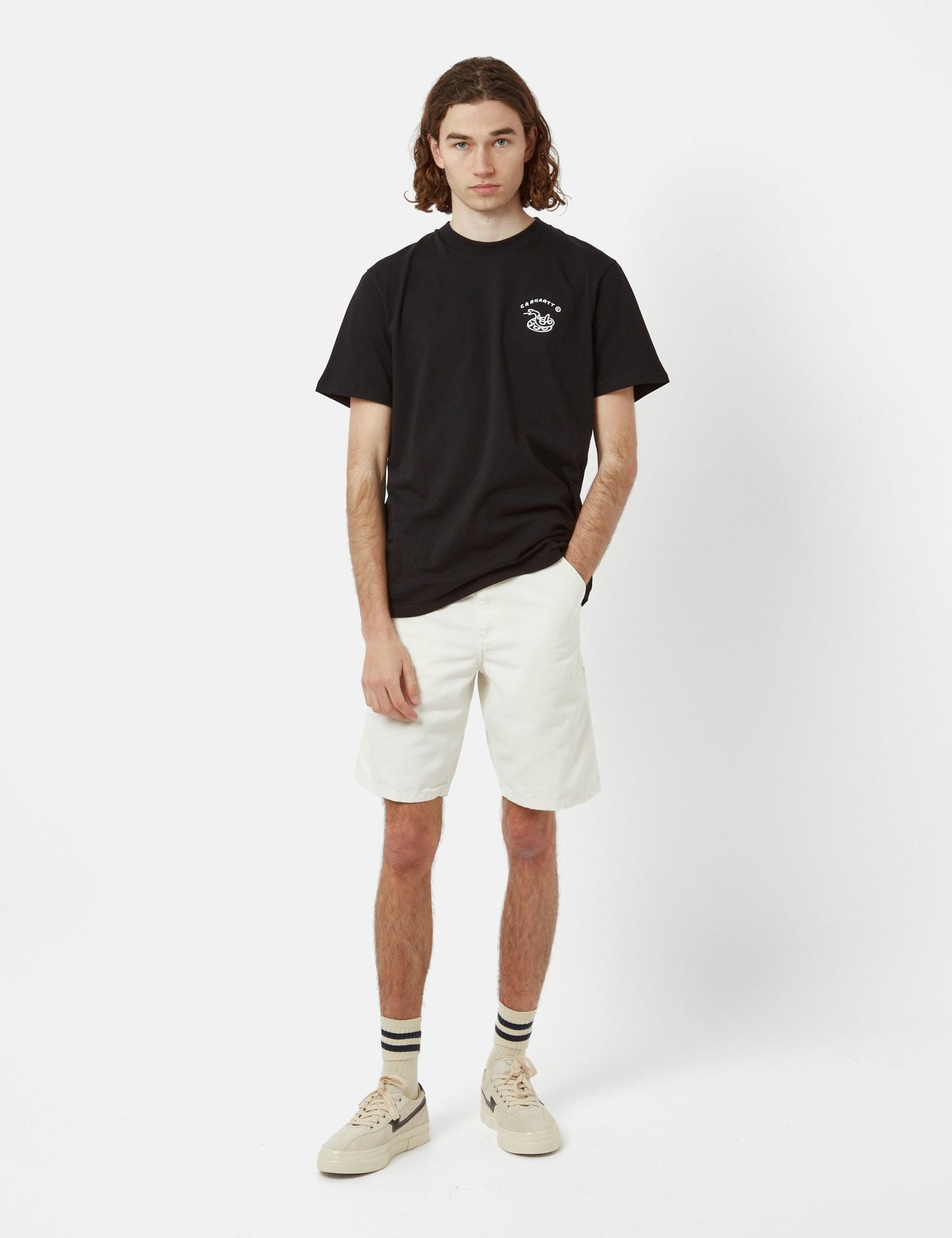 Single Knee Shorts (Bio) – Wax Stone Washed