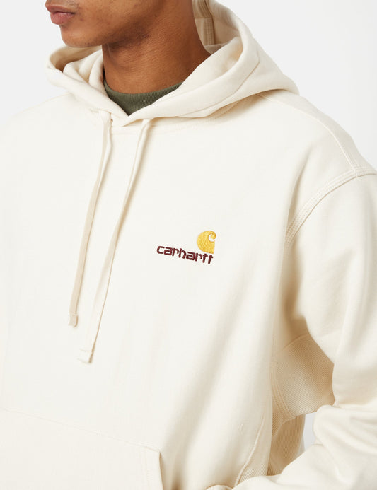 American Script Kapuzenpullover – Natur
