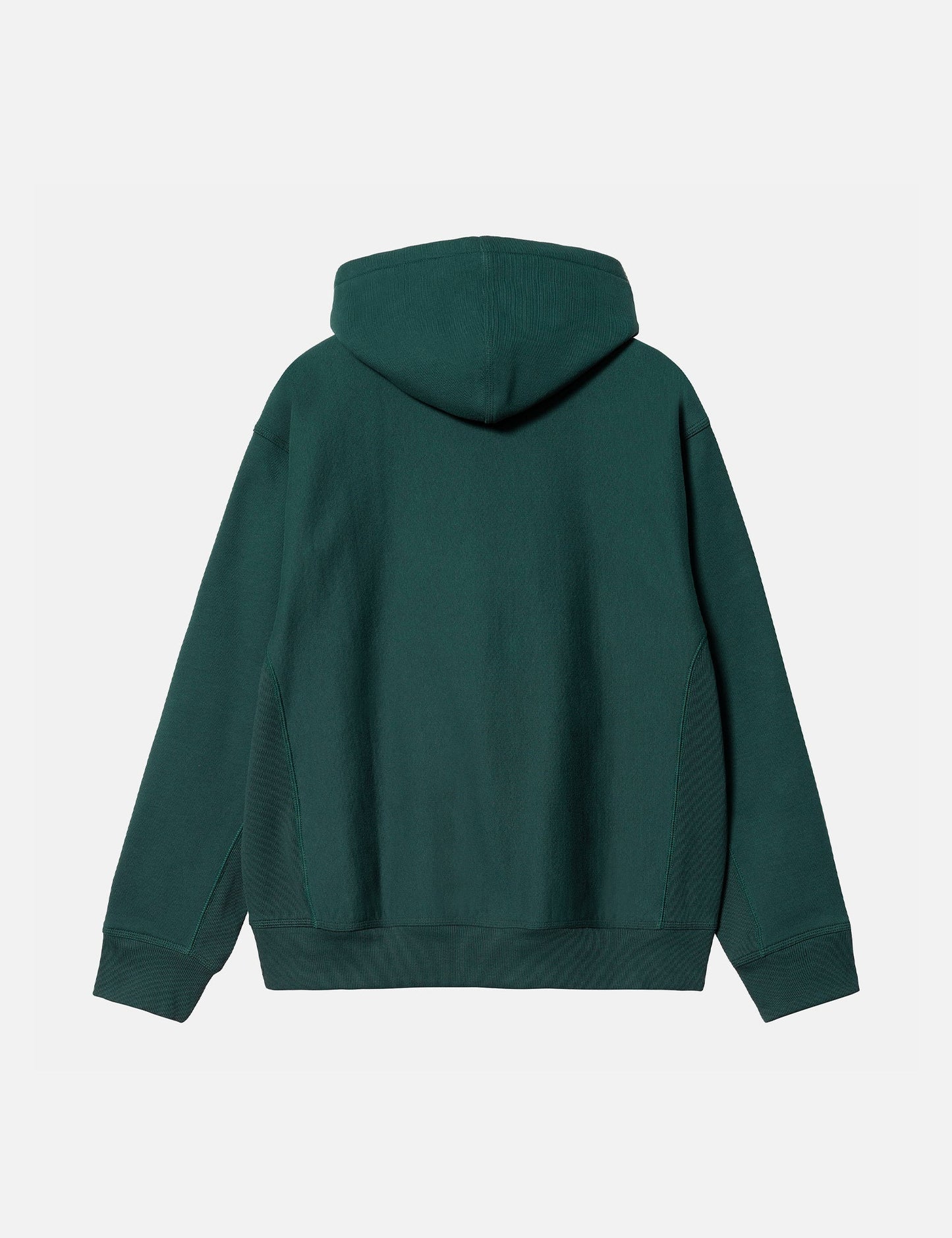 Kapuzenpullover „American Script“ – Botanic Green