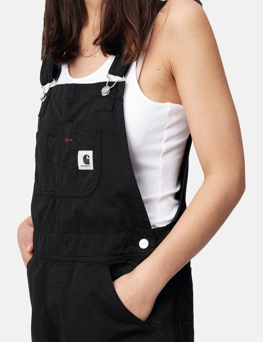 Salopette Droite Femme - Noire