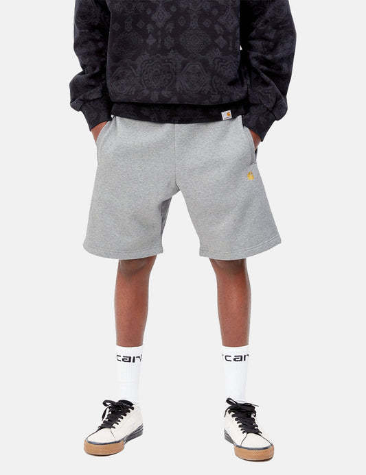 Shorts de sport Chase - Gris chiné