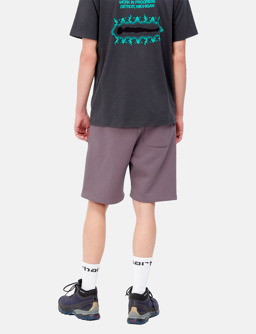 Chase Sweatshorts - Nebel-Distel-Pink