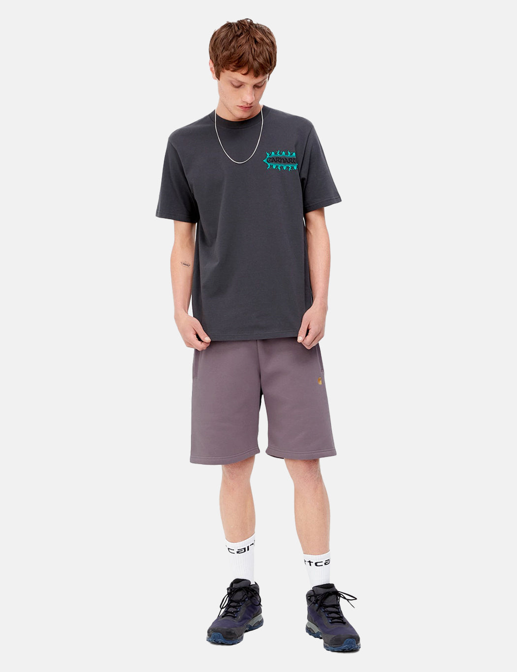 Chase Sweatshorts - Nebel-Distel-Pink