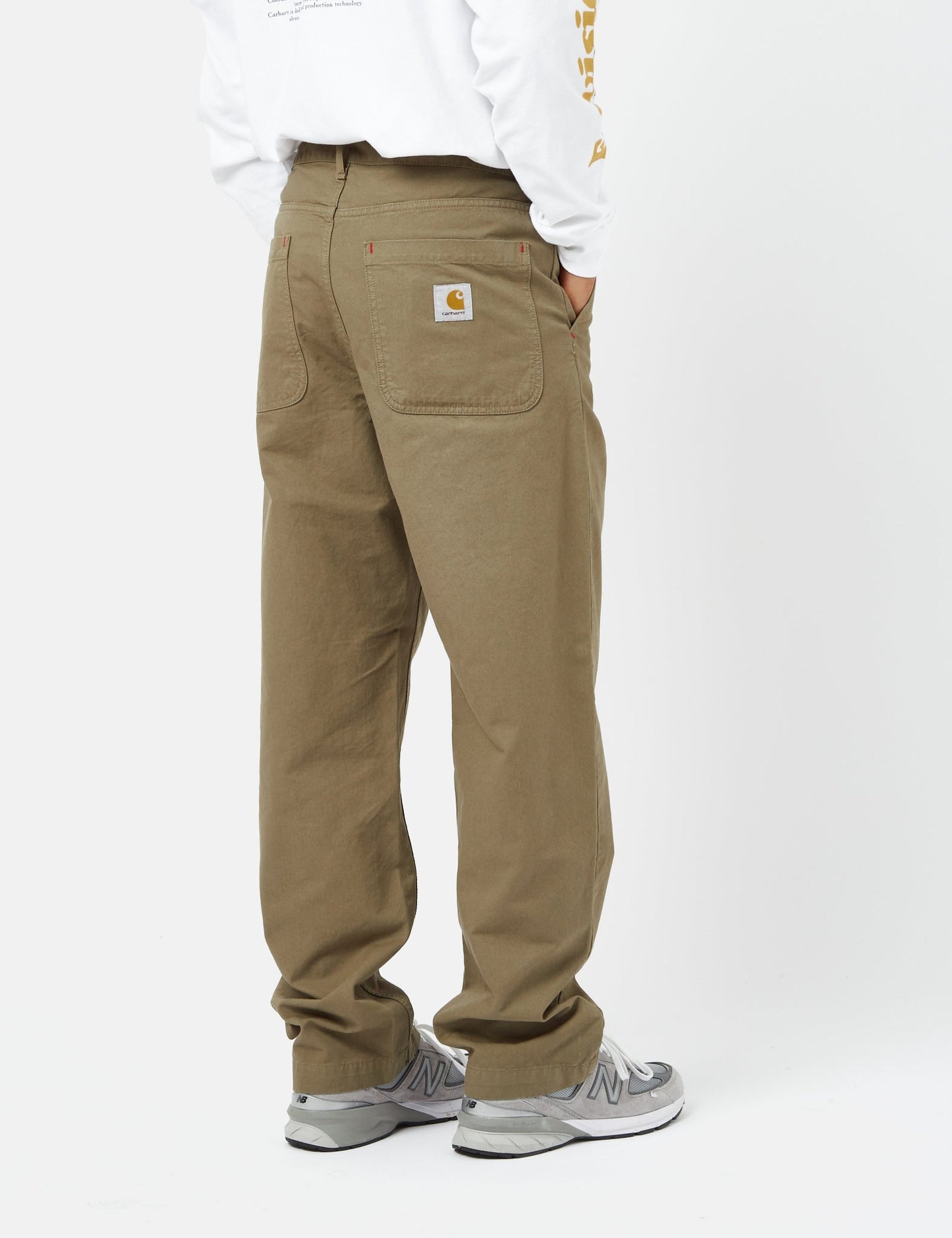 Pantalon Wesley (coupe droite) - Vert algue