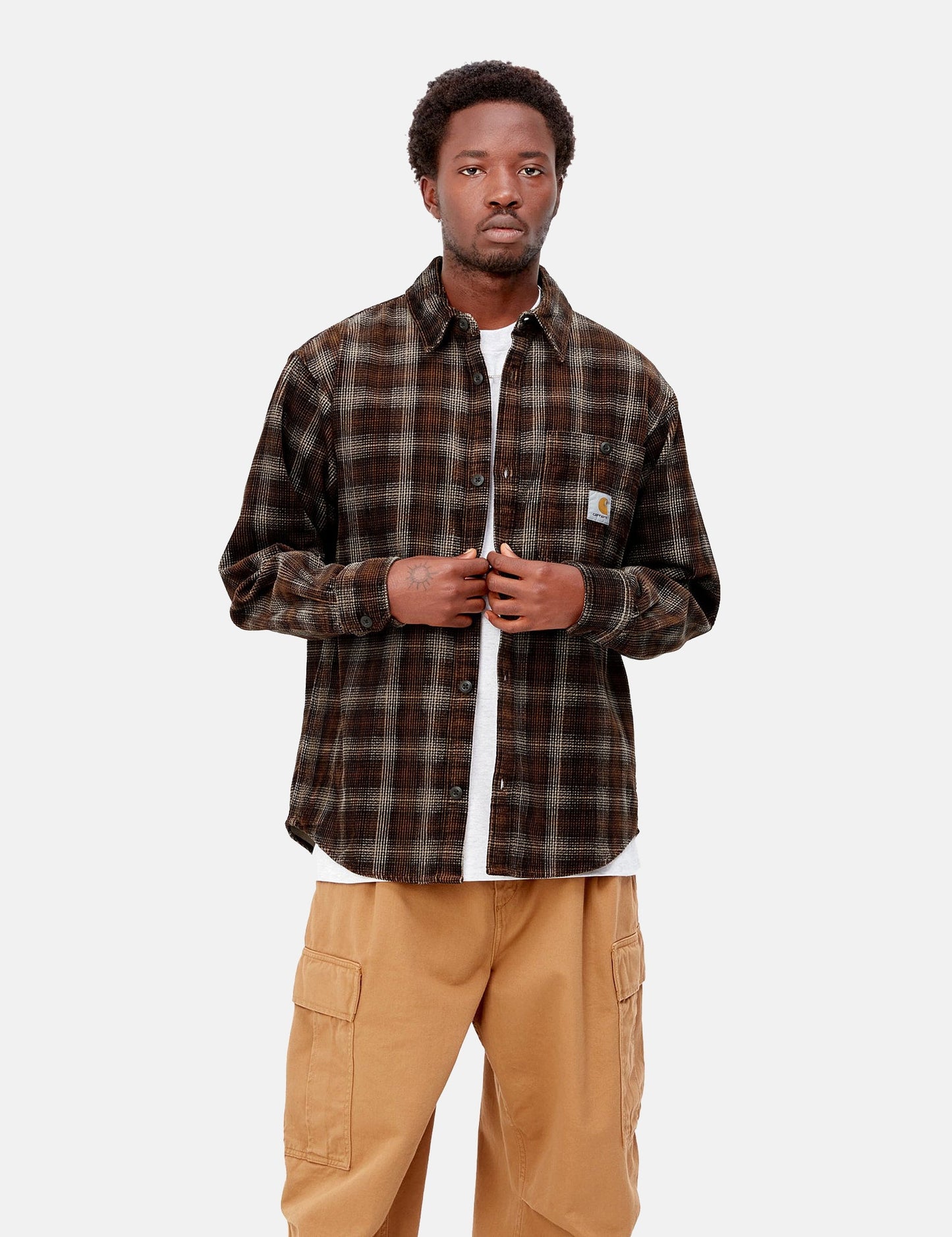 Flint Kordhemd (Wiley Check) - Hamilton Brown