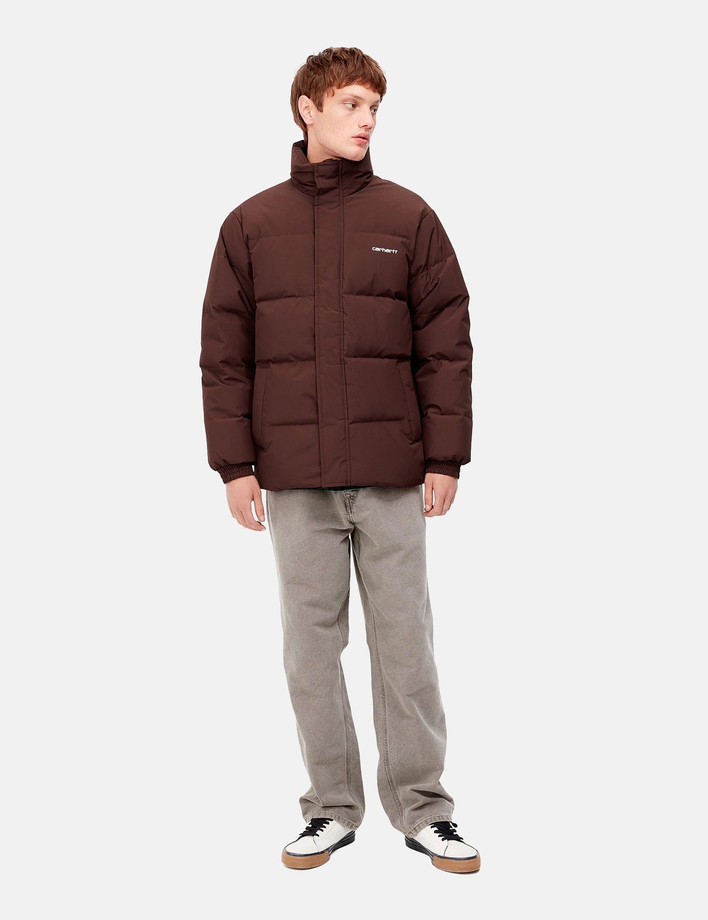 Veste Danville - Ale Marron/Blanc