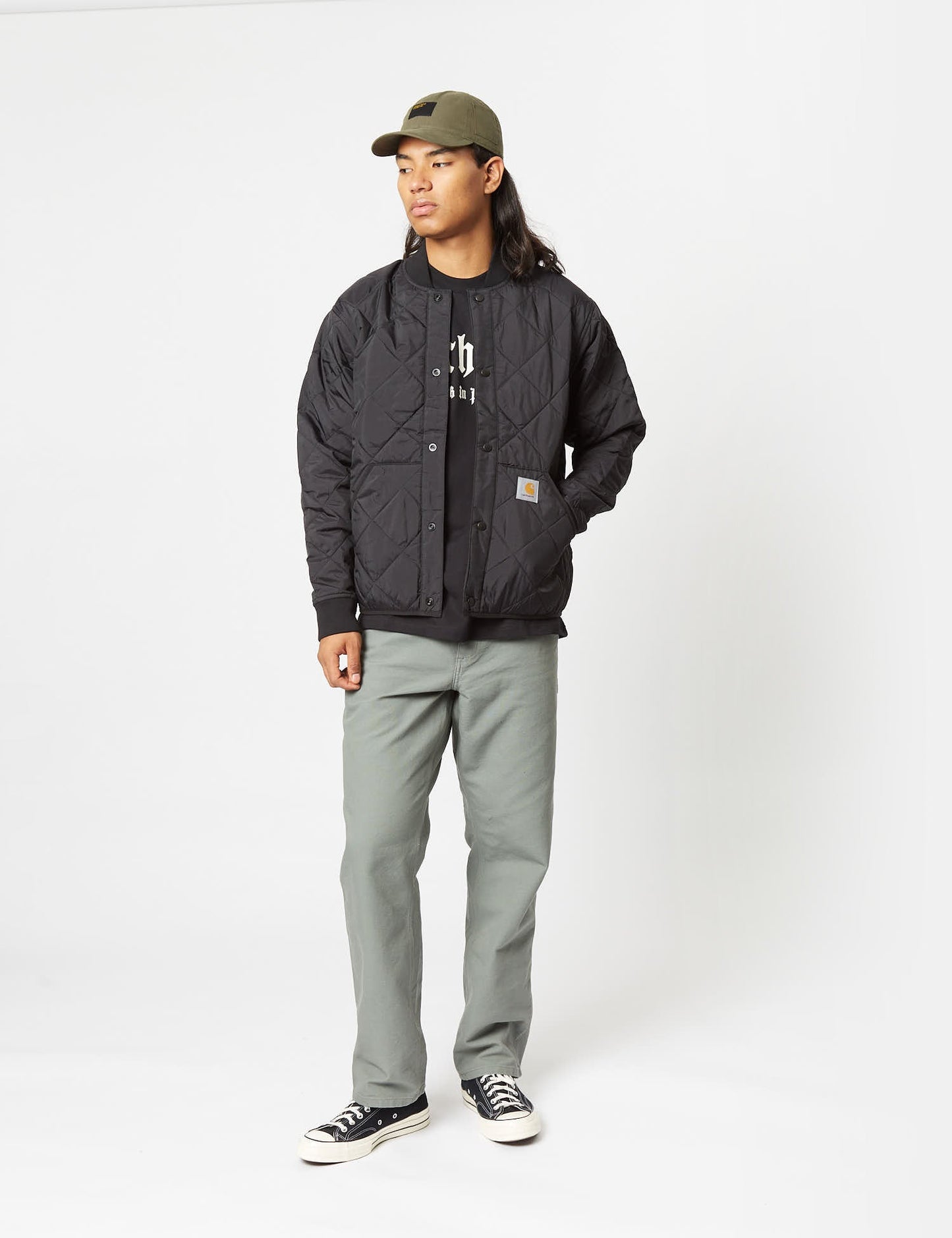 Barrow Liner Jacke (Recyceltes Ripstop) - Schwarz