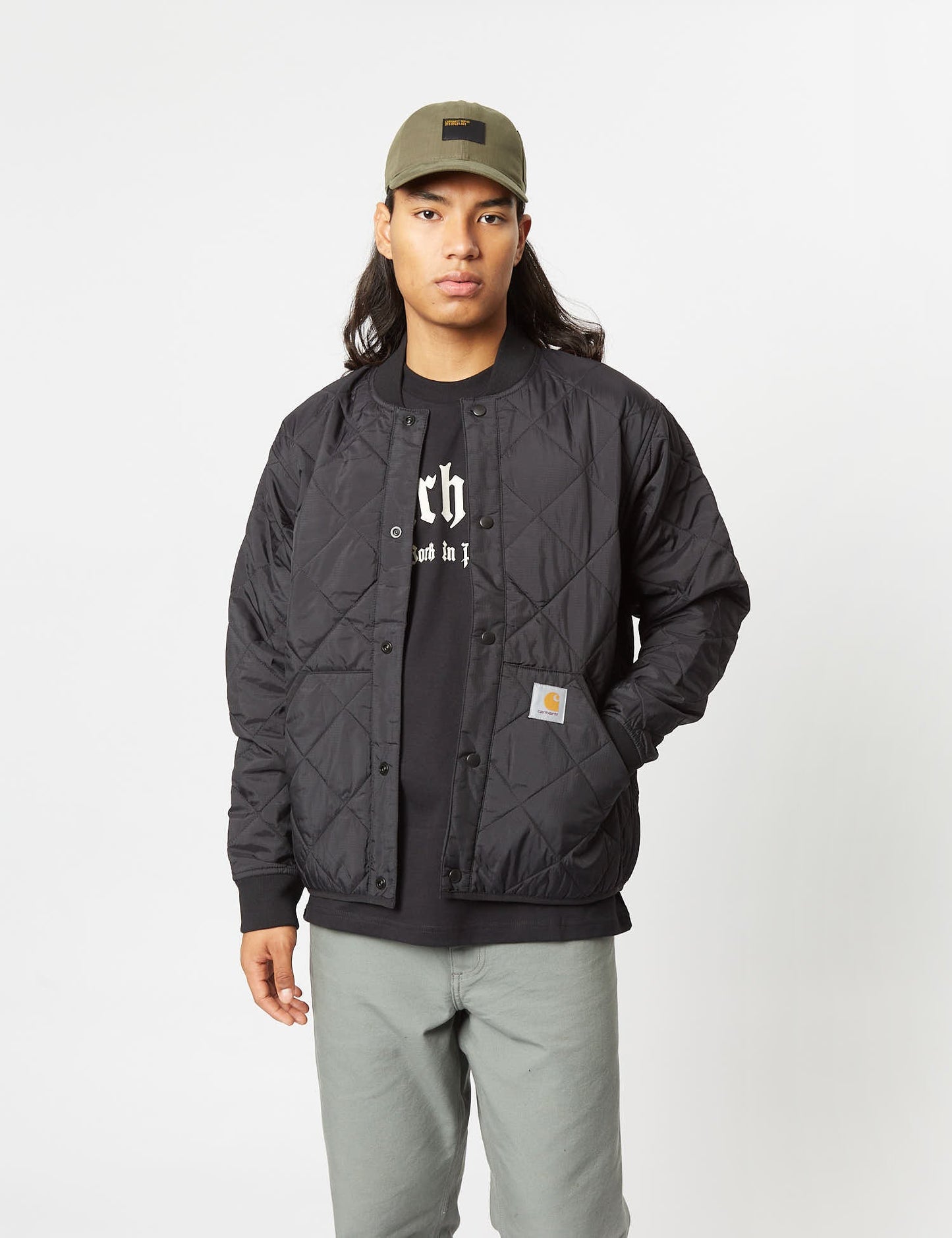 Barrow Liner Jacke (Recyceltes Ripstop) - Schwarz