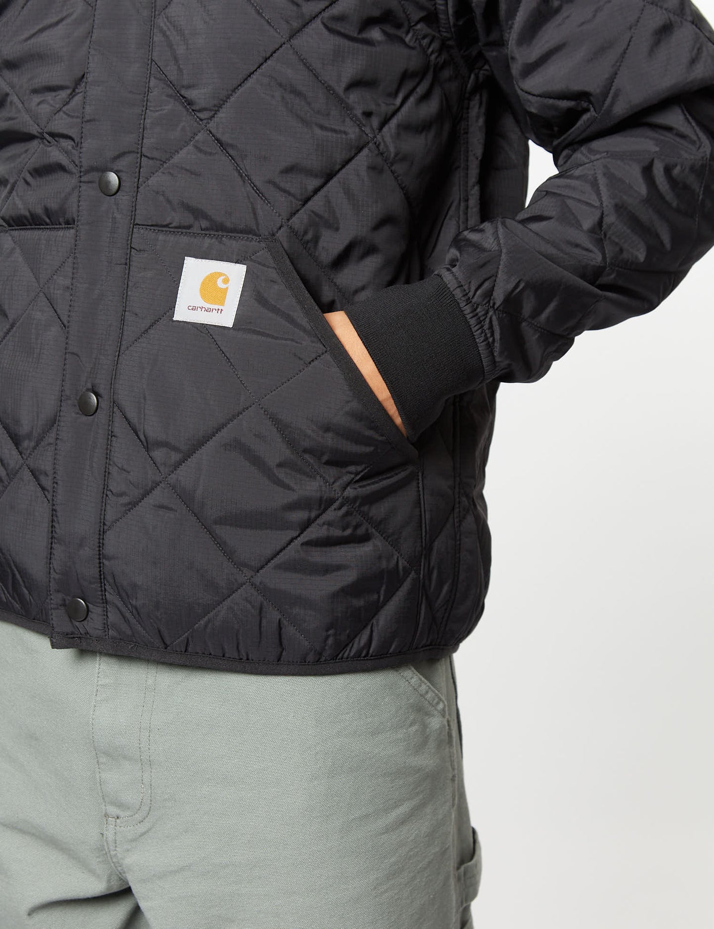Barrow Liner Jacke (Recyceltes Ripstop) - Schwarz