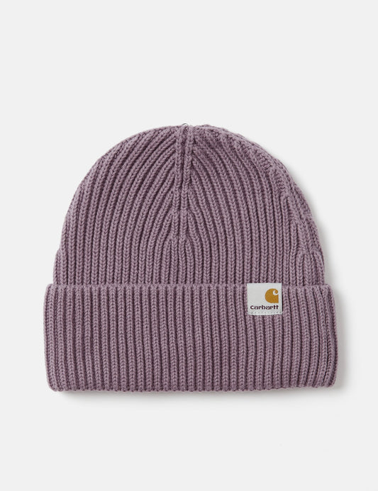Burbank Beanie Mütze – Nebliges Distelrosa