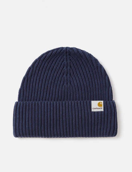 Burbank Beanie Mütze - Enzianblau
