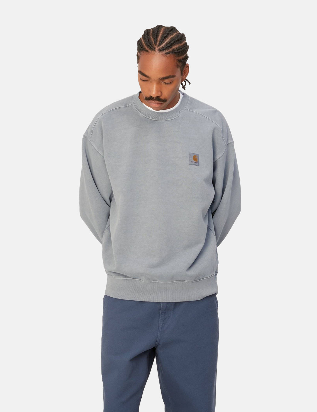 Sweat-shirt Vista - Gris miroir