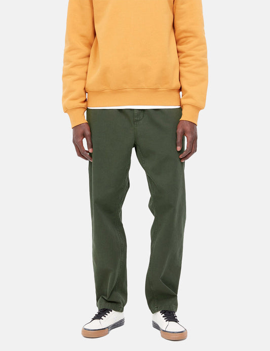 Pantalon Flint (coupe droite) - Vert buis