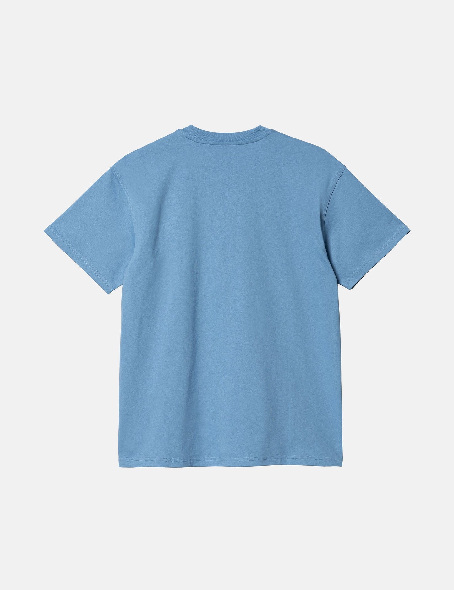 American Script T-Shirt (Bio) - Piscine Blue