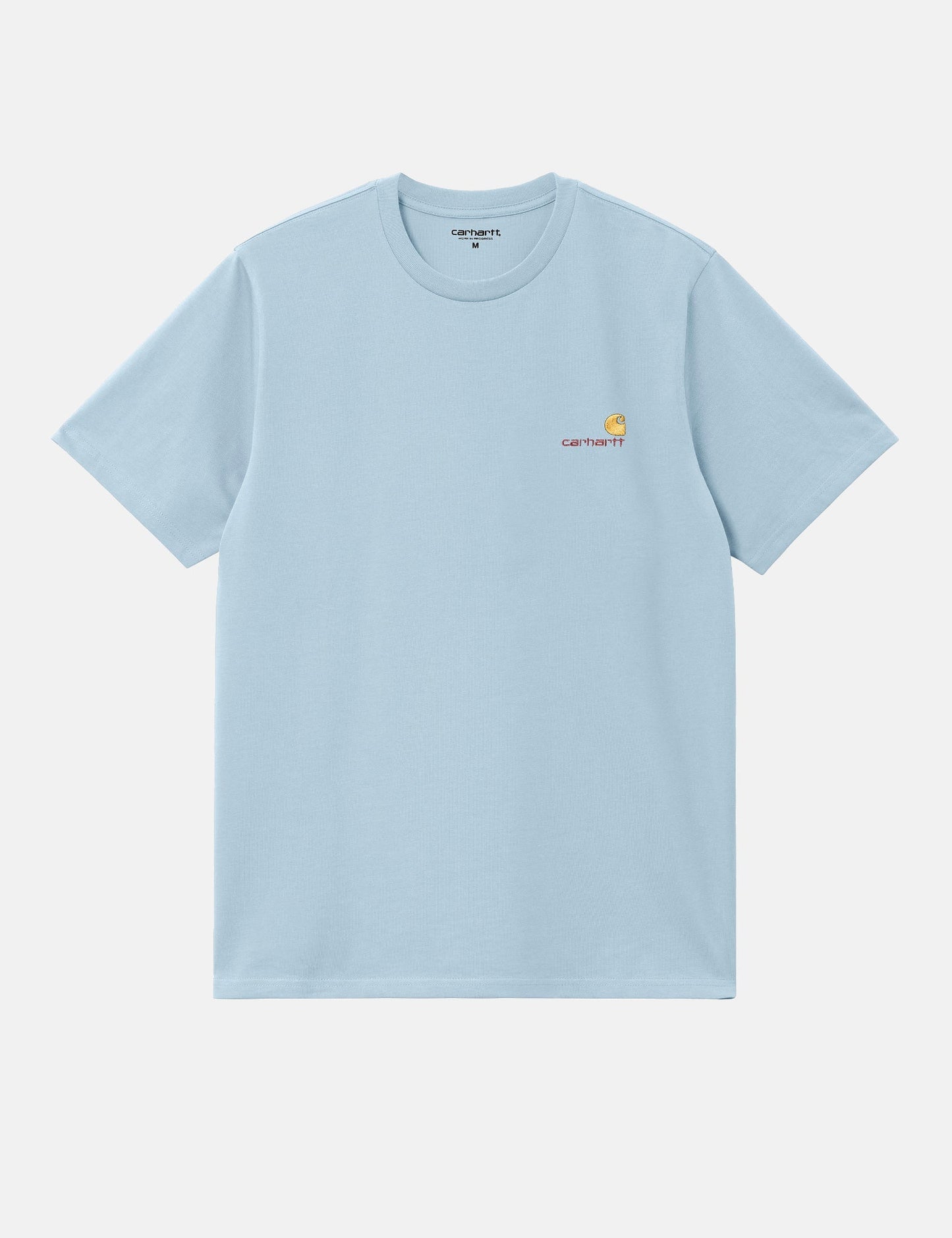 T-Shirt American Script (Loose Fit) - Frosted Blue