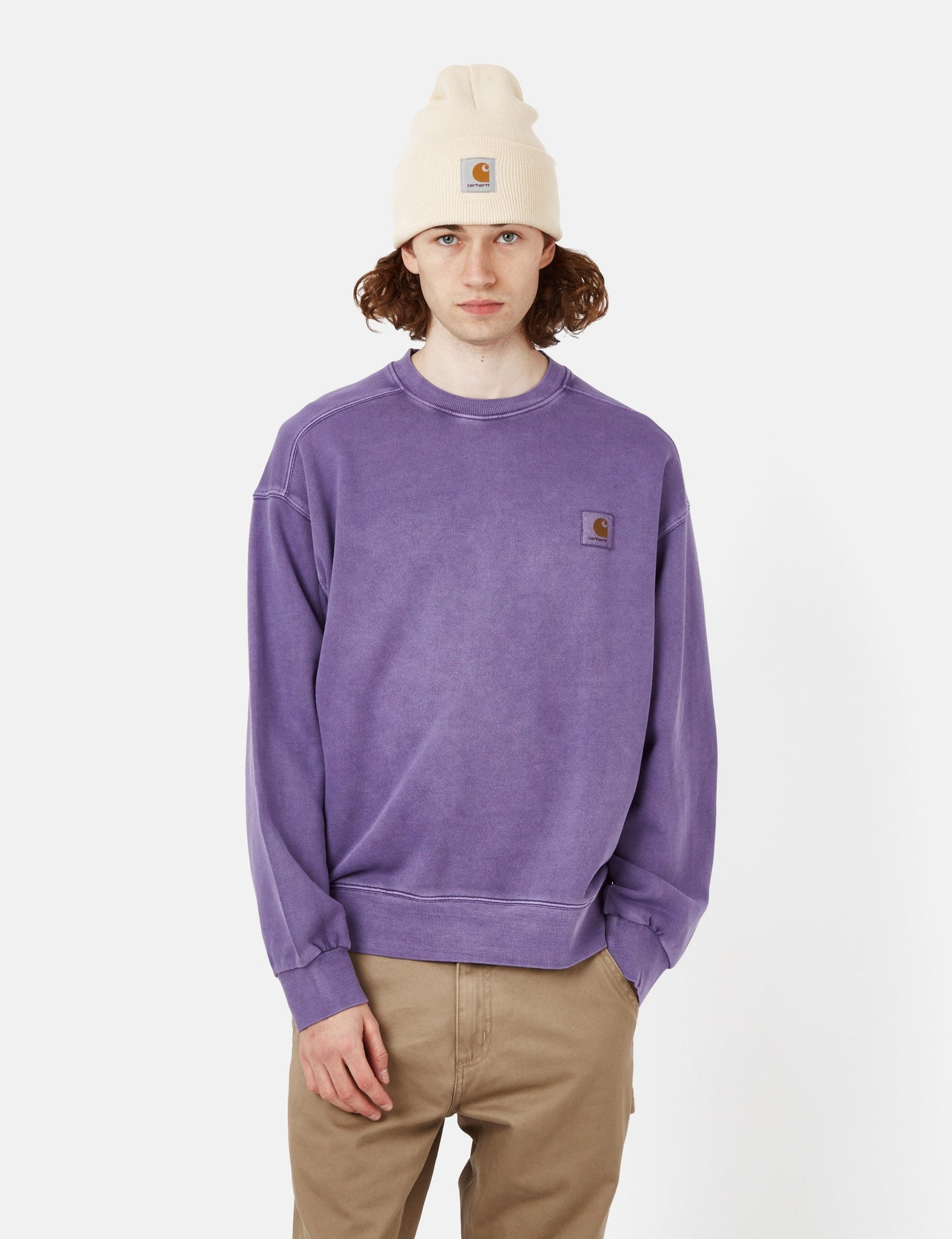 Sweat-shirt Nelson - Bleu piscine