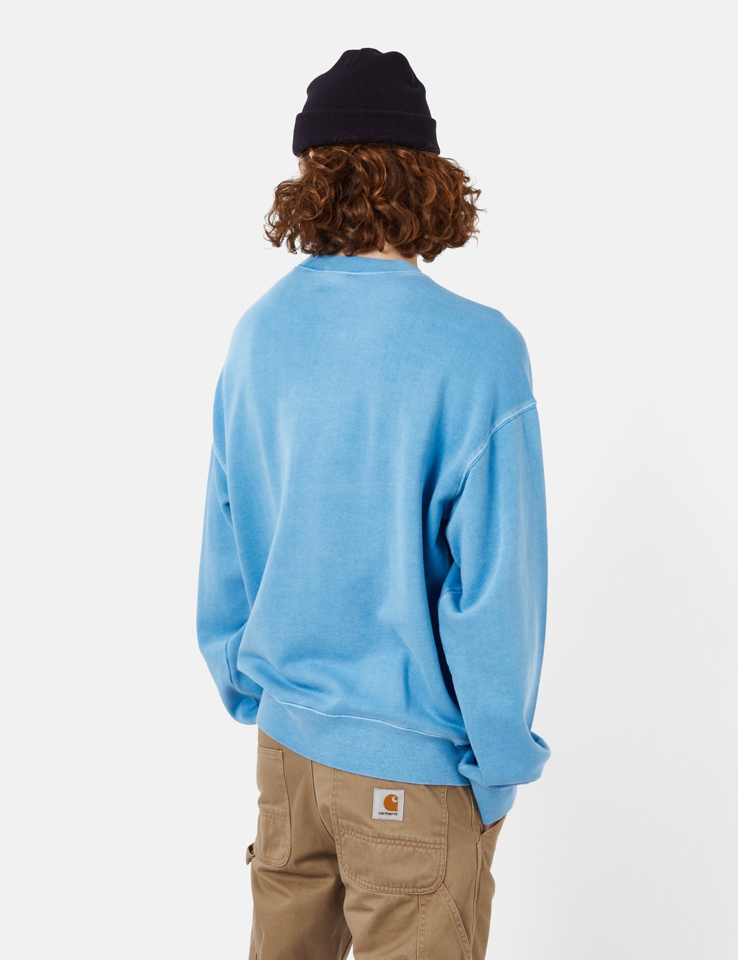 Sweat-shirt Nelson - Bleu piscine