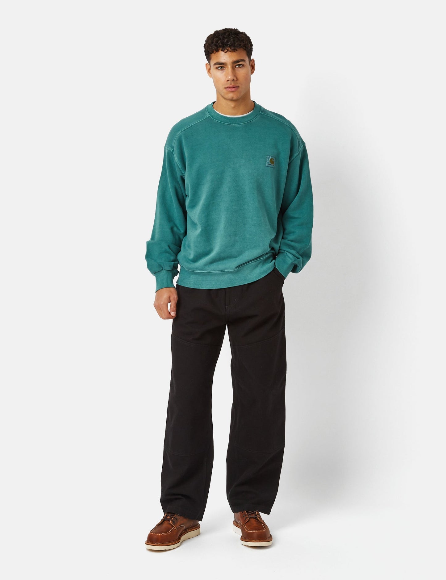 Sweat-shirt Nelson - Vert Botanique
