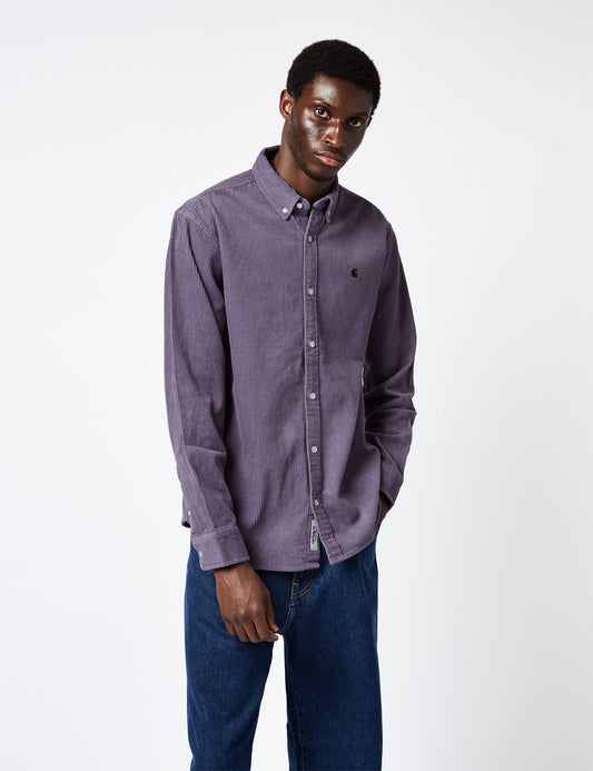 Chemise Madison (Cordon fin) - Violet glacé
