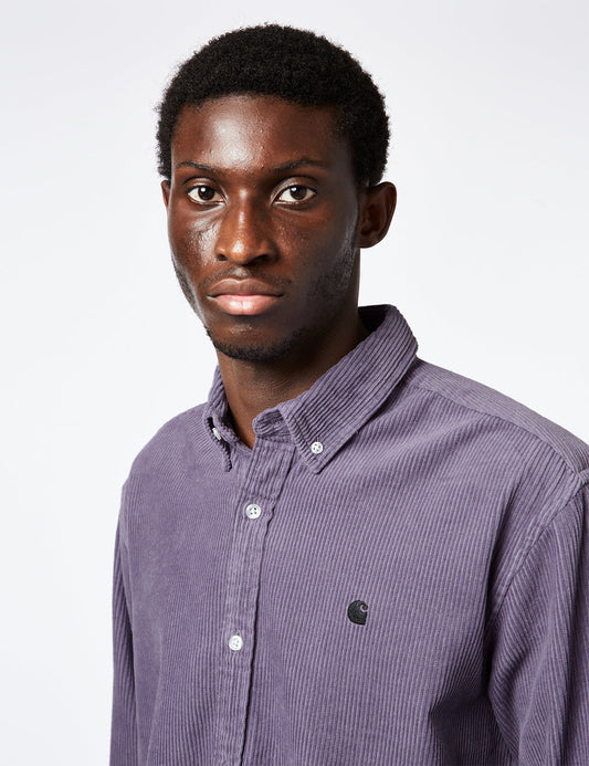 Chemise Madison (Cordon fin) - Violet glacé