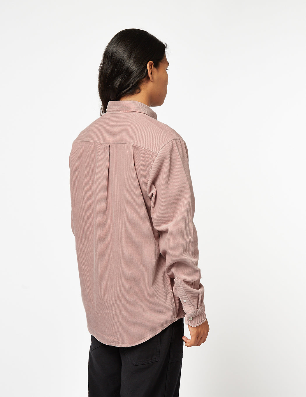 Chemise Madison (Fine Cord) - Rose clair