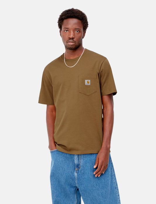 T-shirt à poche - Jasper Camel