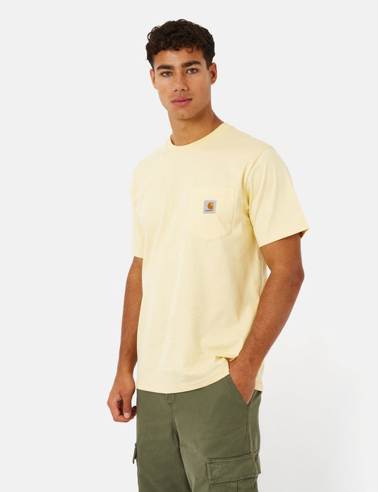 T-Shirt à Poche (Standard) - Jaune Citron