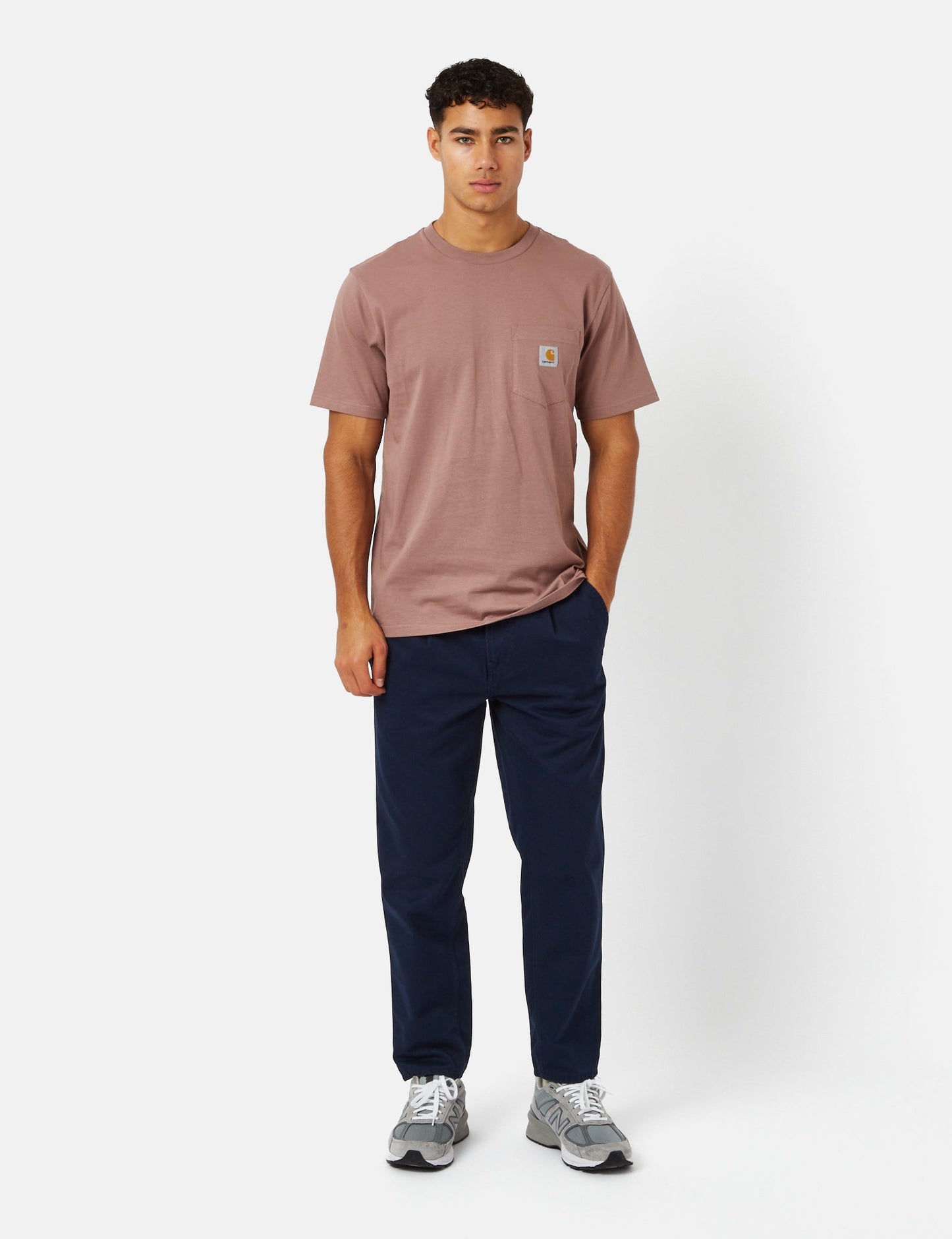 Pocket T-Shirt (Regular) – Lupinus Rot